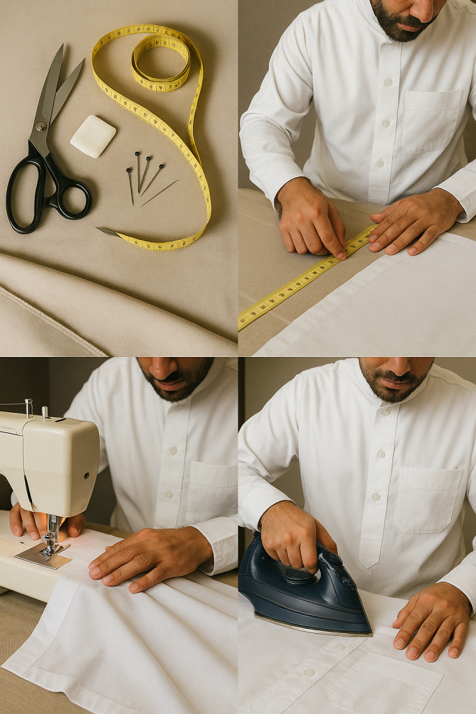 أفضل 12 طريقة للحصول على تفصيل ثوب رجالي مميز بجودة عالية (دليل فاخر 2025)